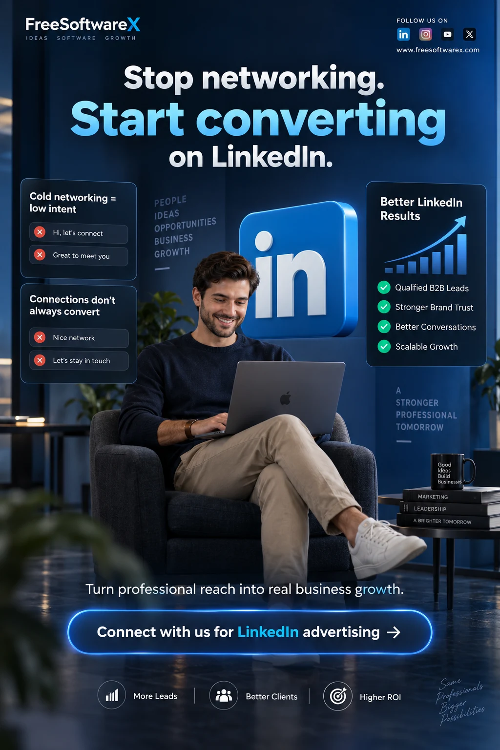 Stop Networking, Start Converting on LinkedIn — LinkedIn Advertising