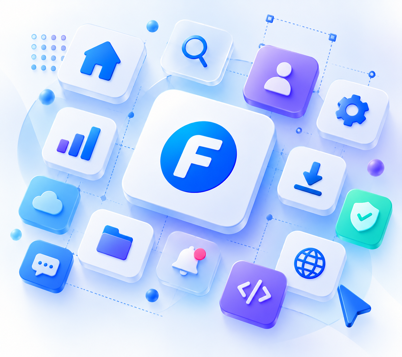 FreeSoftwareX icon style collage